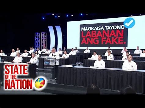 GMA Network at mga kasangga, nagsanib puwersa kontra fake .